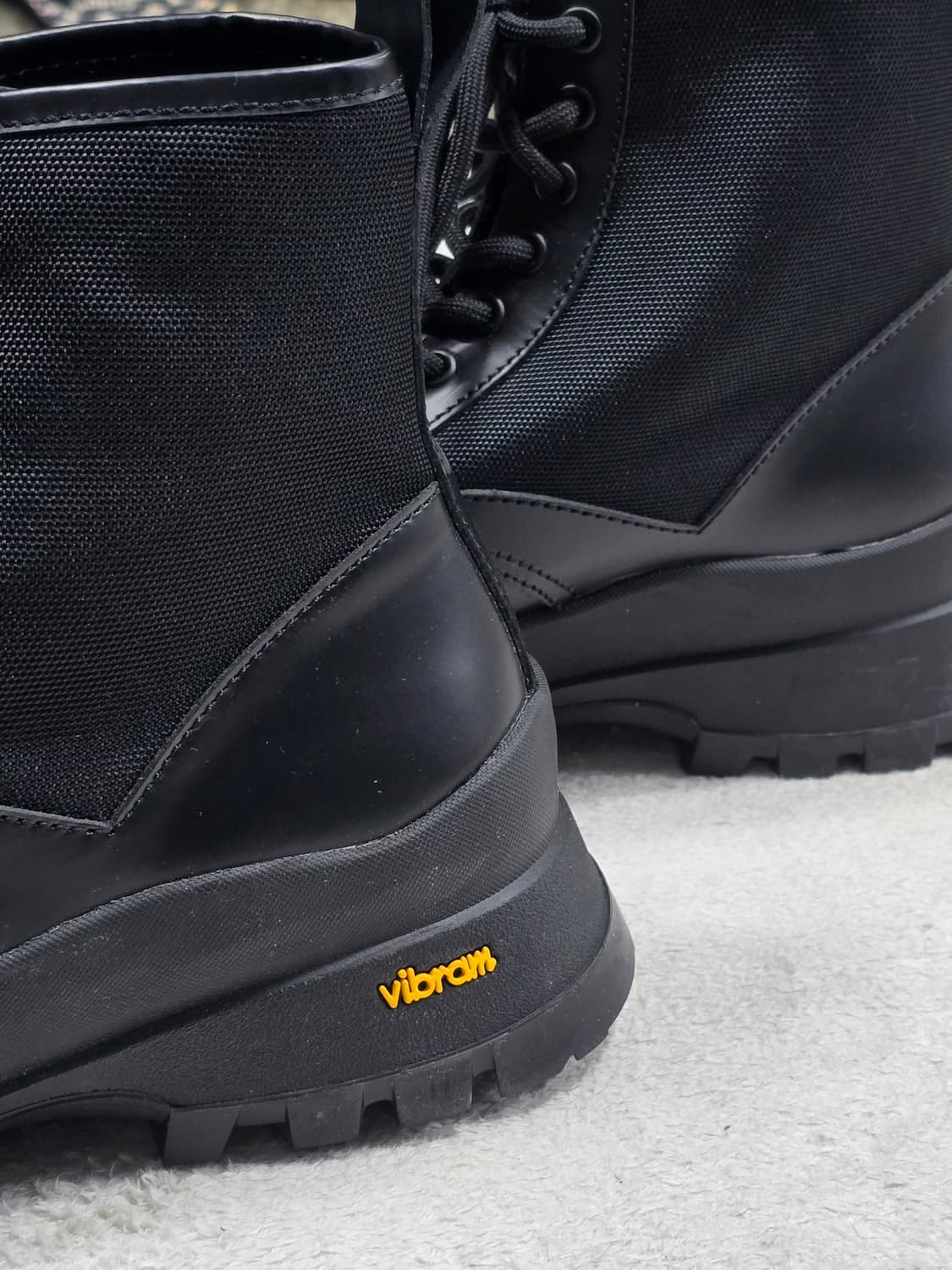 ZARA 자라 비브람 레더 부츠 블랙 270 상품이미지2