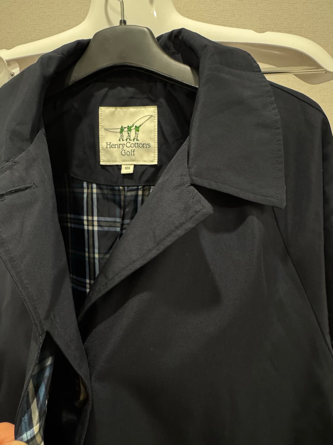 헨리코튼 골프 트렌치코트 남성코트 XL사이즈  상품이미지2