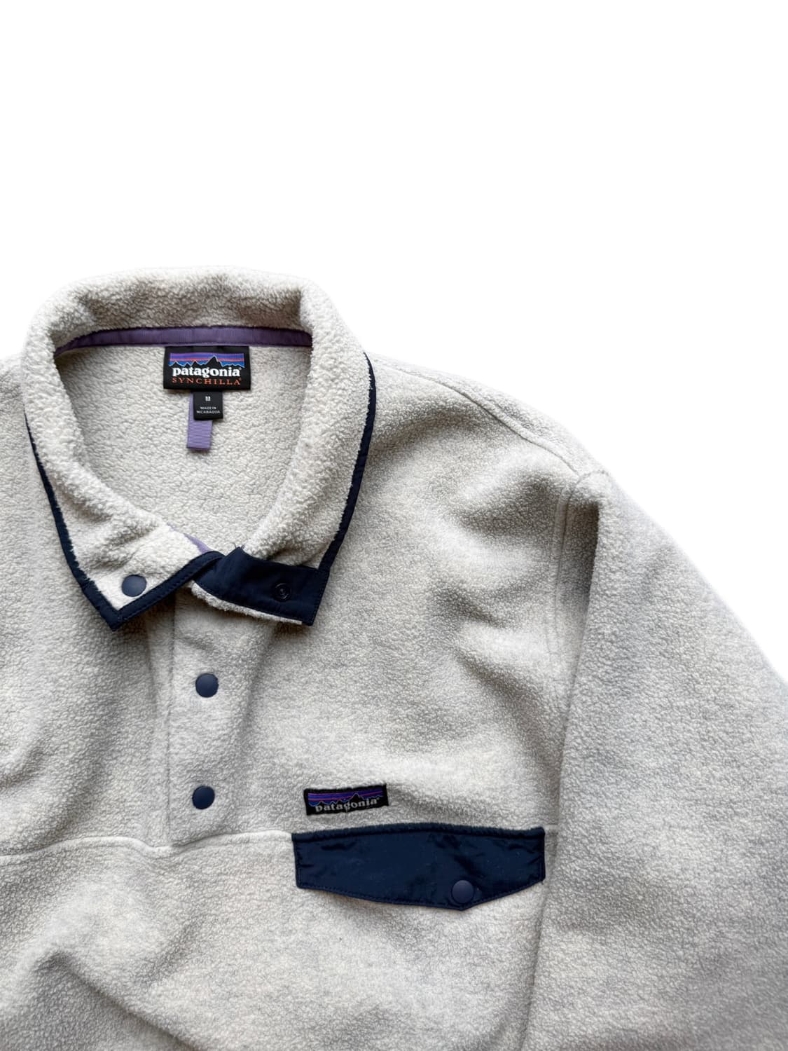파타고니아 헤비웨이트 신칠라 오트밀 M(XL) 상품이미지4