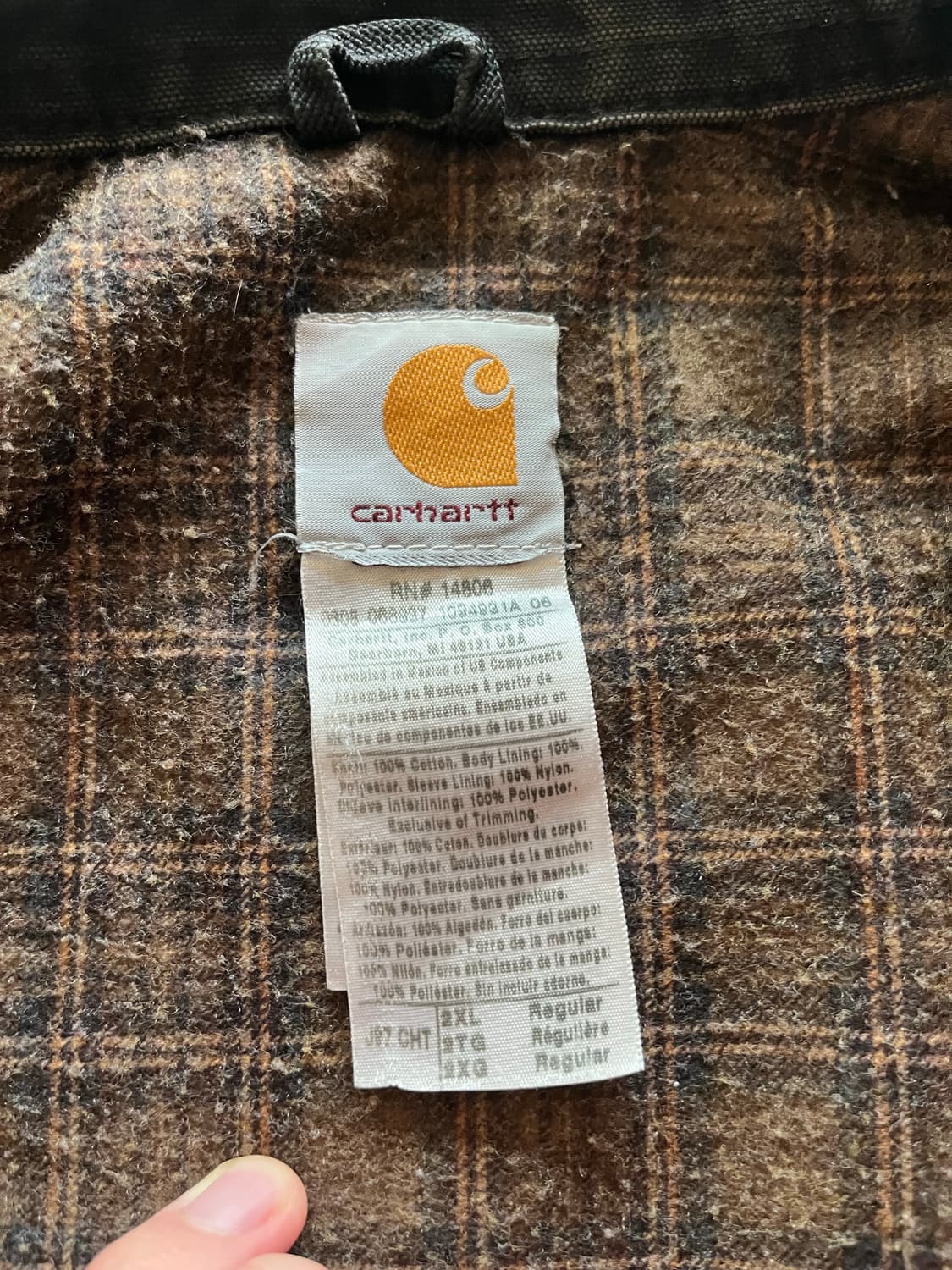 [XXL]칼하트 디트로이트 자켓 J97 cht 상품이미지6