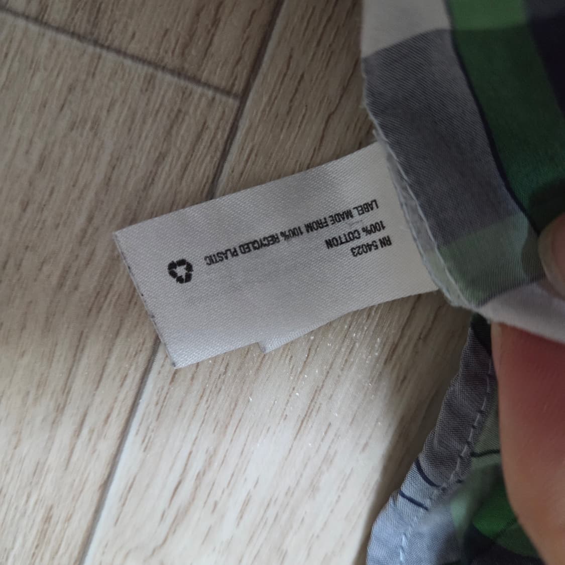 갭 리브드인 빈티지 체크셔츠 상품이미지4