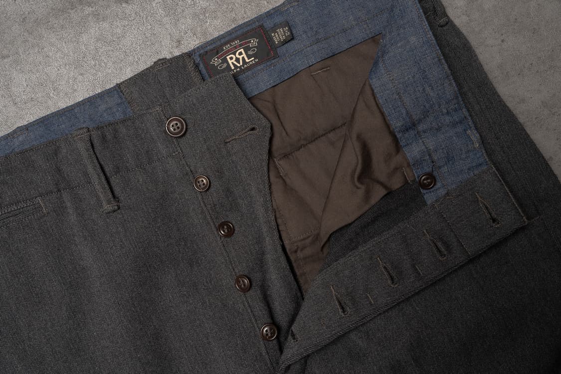 RRL 더블알엘 오피서 팬츠 울 상품이미지4