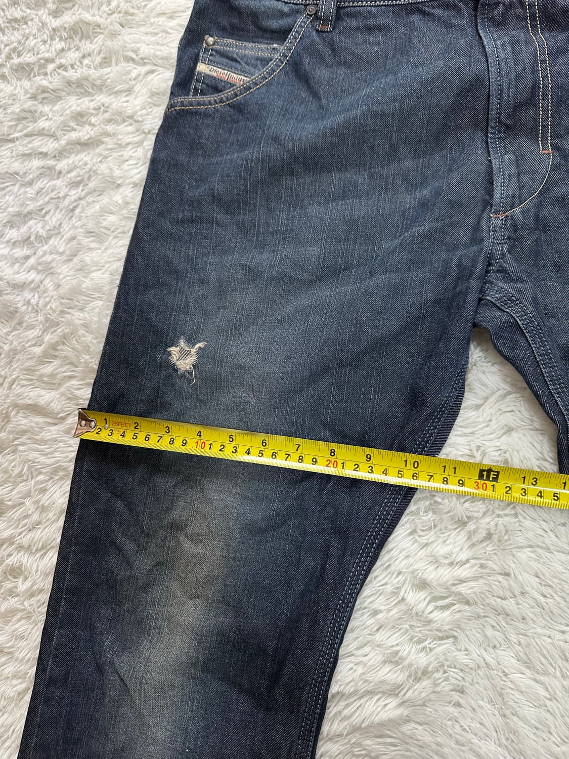 Diesel Krooley 데님 청바지 W33 L32 상품이미지7