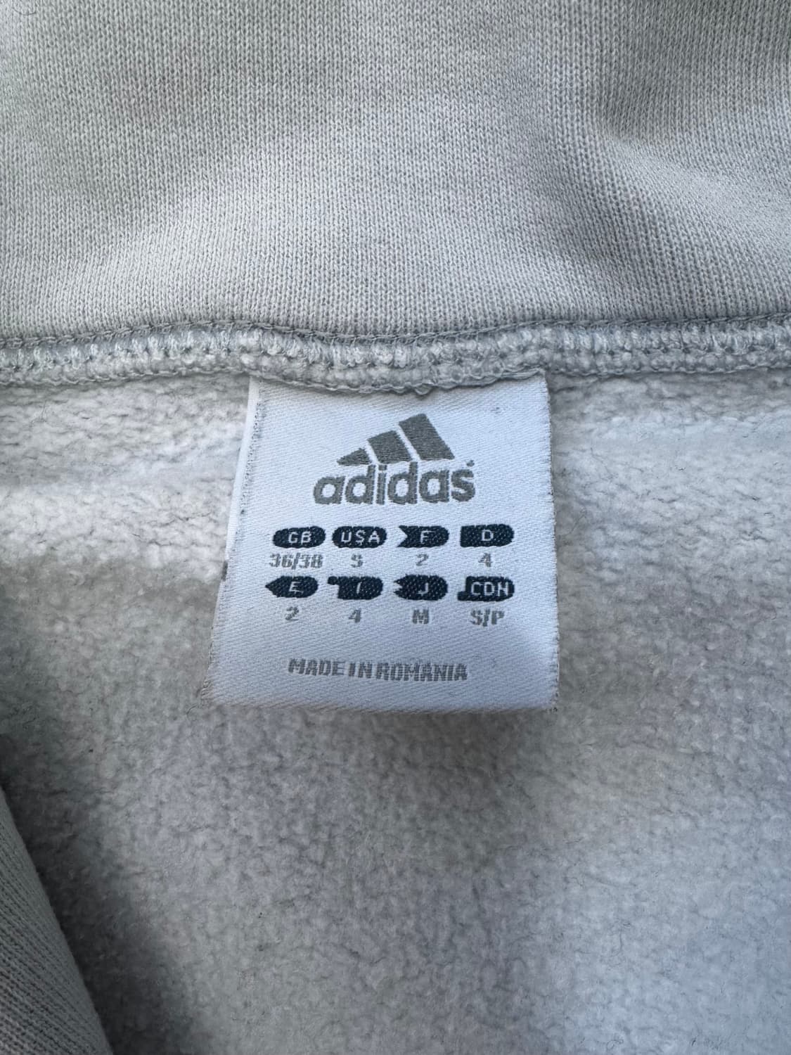 아디다스 루마니아 트랙탑 반집업 상품이미지5