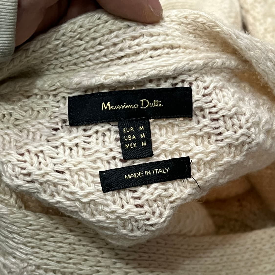  마시모두띠 퍼프 숄더 니트 가디건 y16070 상품이미지5