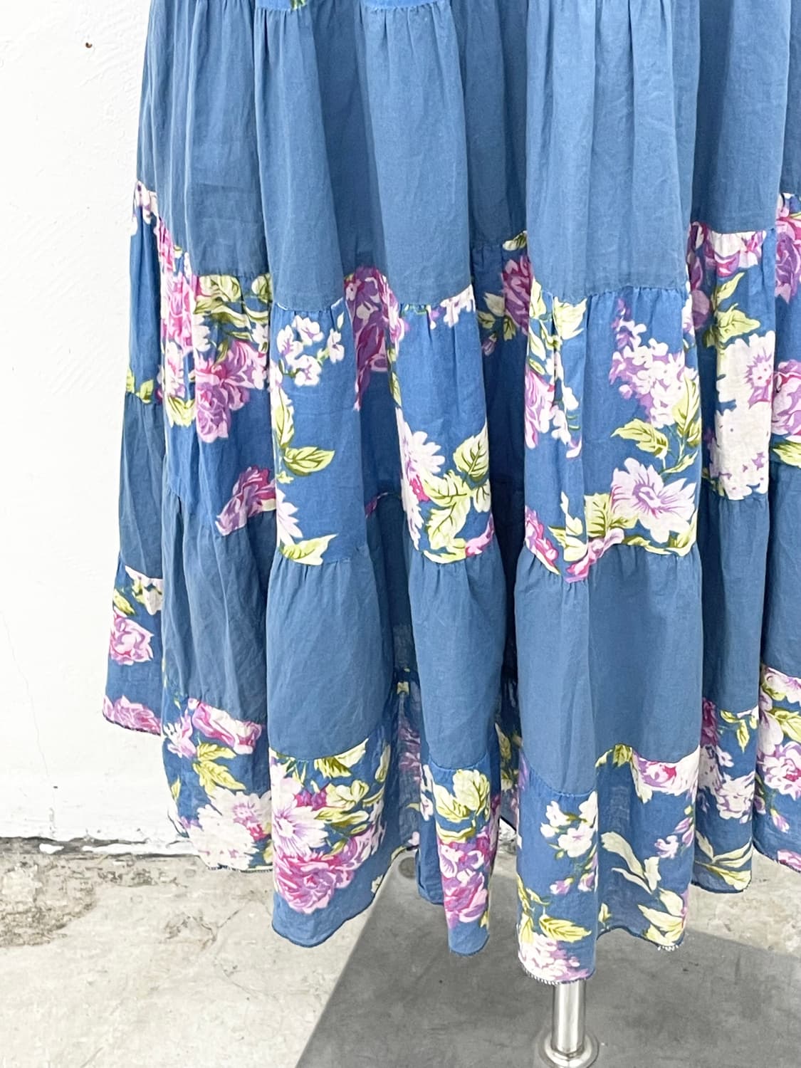 하구미 모리 크로셰 캉캉 롱 원피스 상품이미지3