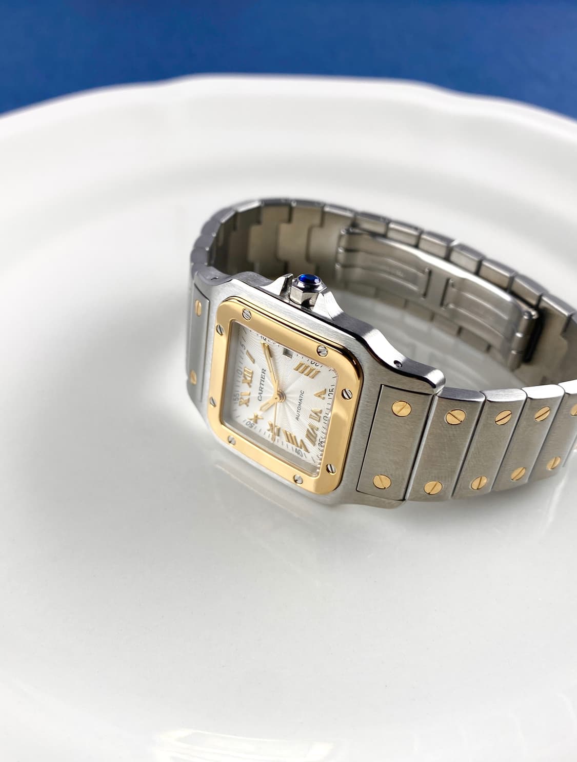CARTIER Santos Galbee 20th combi watch 상품이미지2