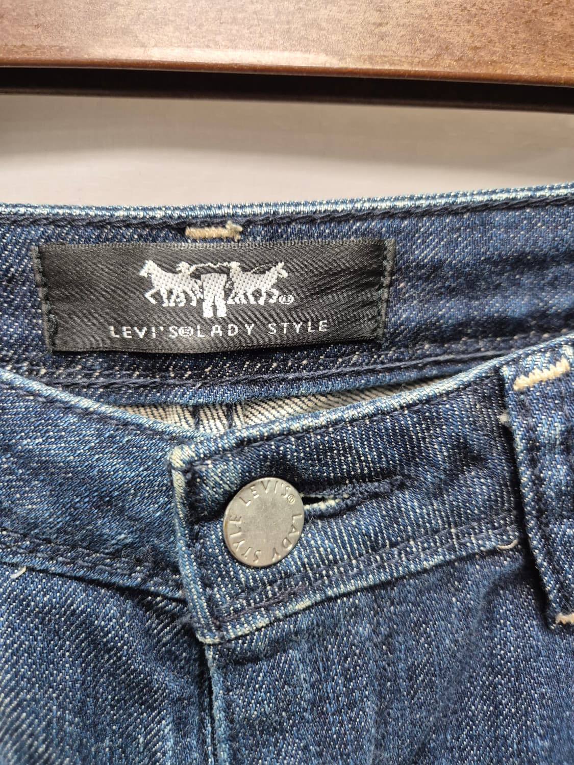 리바이스 y2k 큐빅 슬림부츠컷 데님 상품이미지3