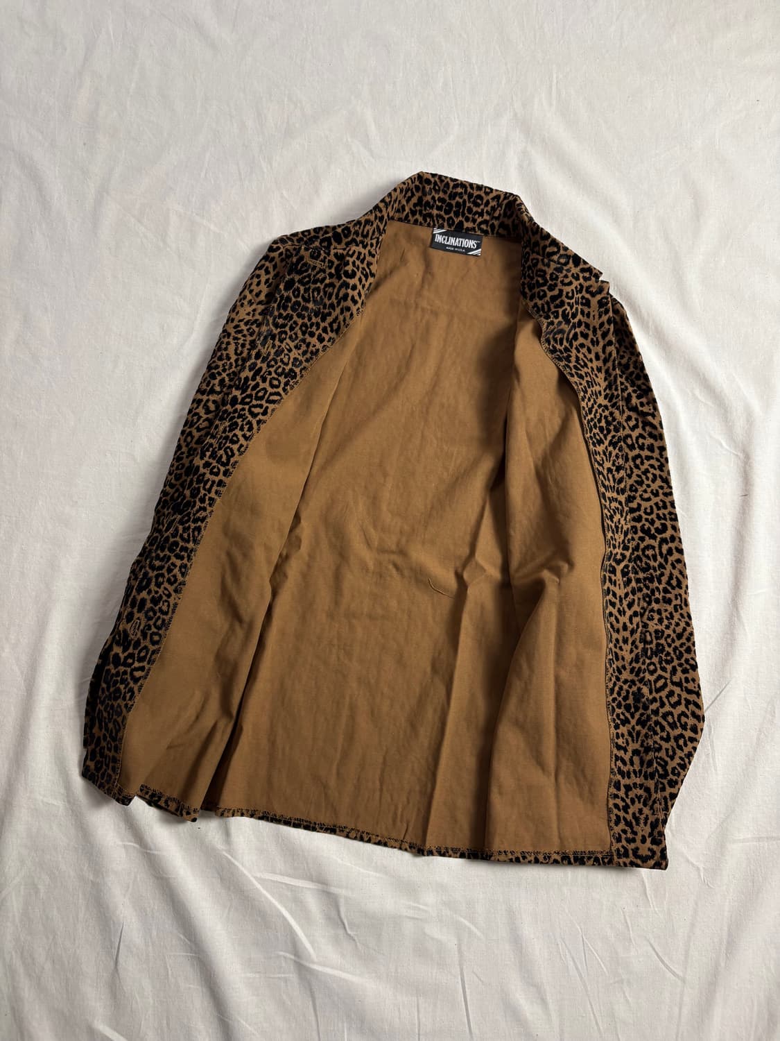nclinations 인클리네이션 호피무늬 자켓 M 상품이미지3