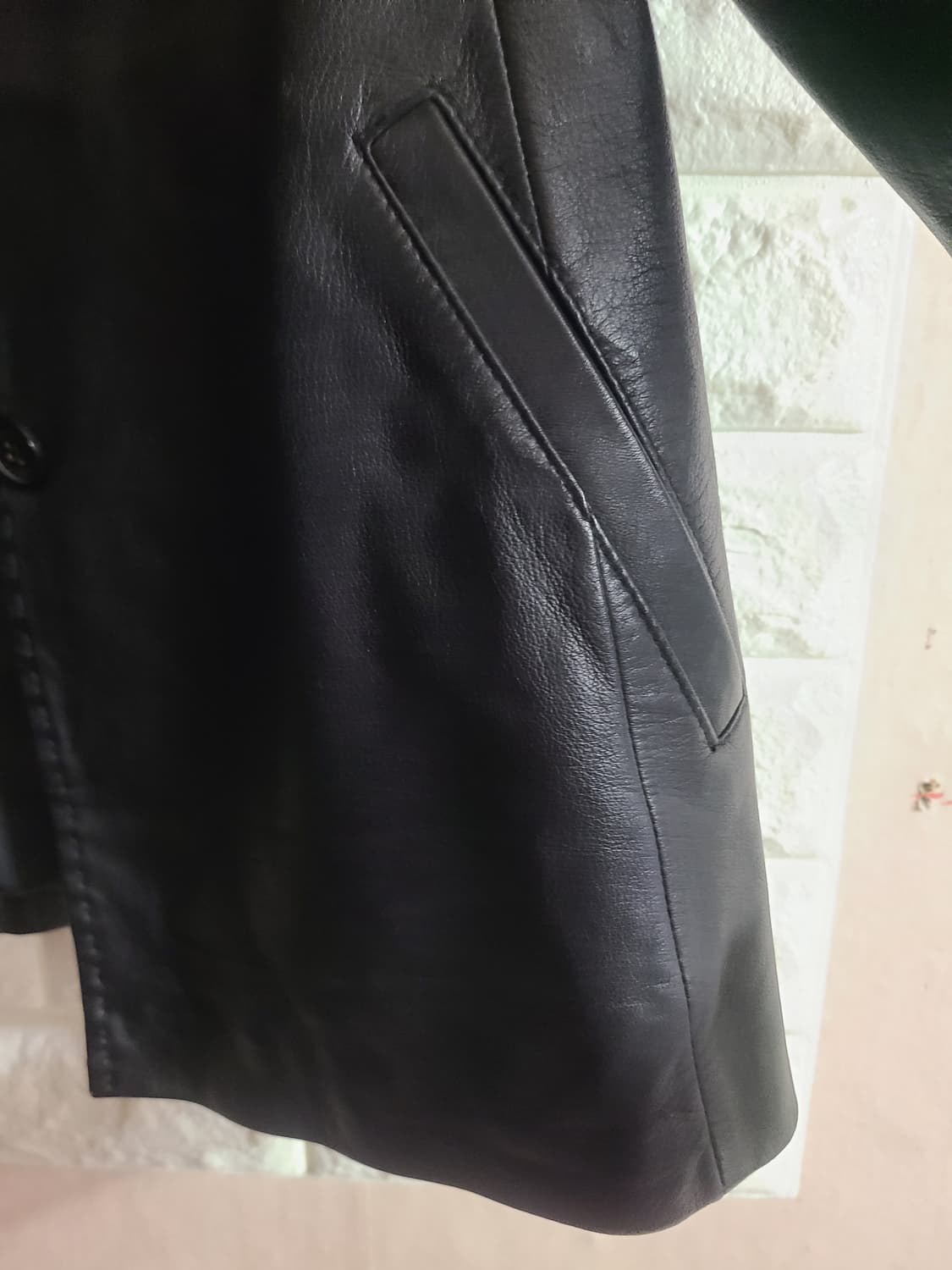 [수62]PESHITTA 양가죽 자켓(55-66) 상품이미지5