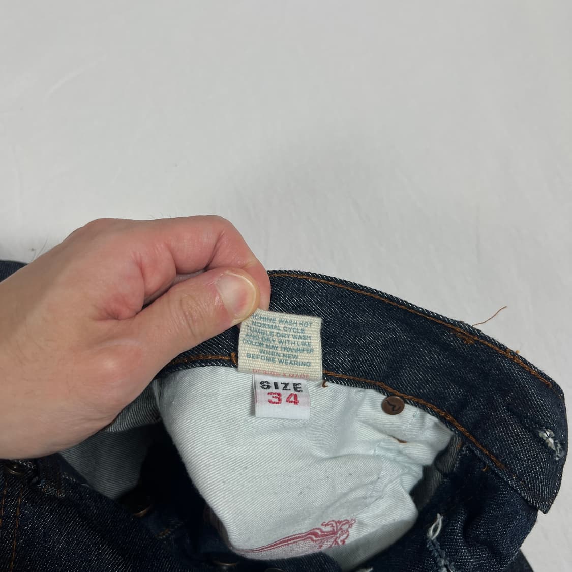 에비수 evisu 멀티포켓 셀비지 데님팬츠 청바지 상품이미지10