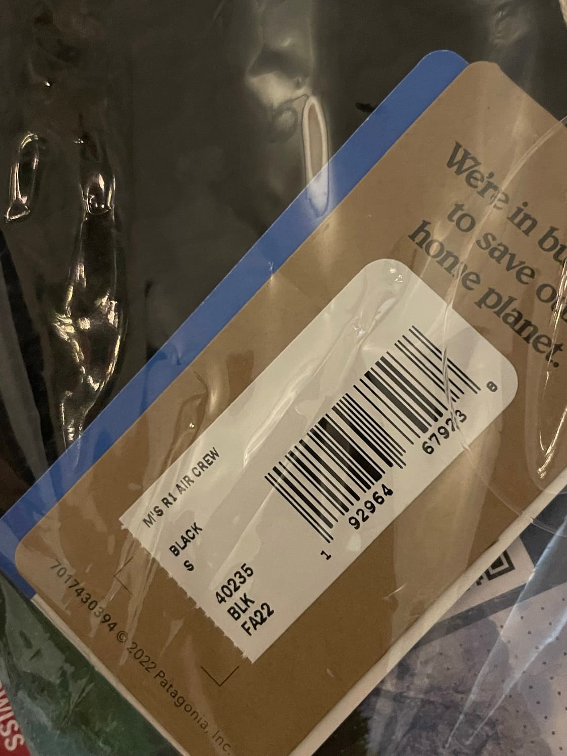 [새제품] 파타고니아 r1 에어 크루 상품이미지3