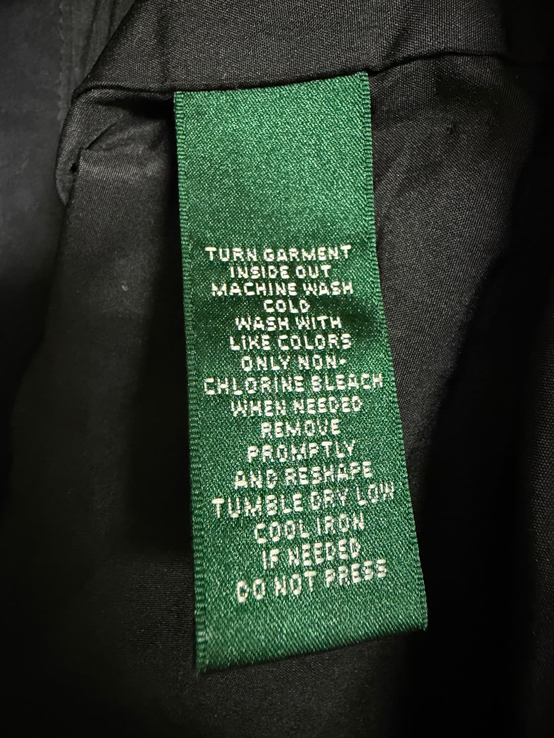 폴로 랄프로렌 블랙 필드 자켓 상품이미지4