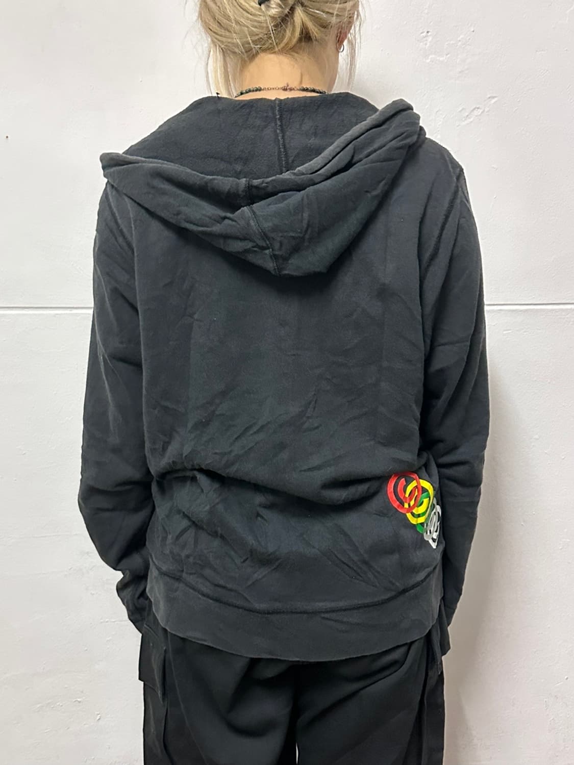 스투시 무지개 빅로고 후드집업  상품이미지4