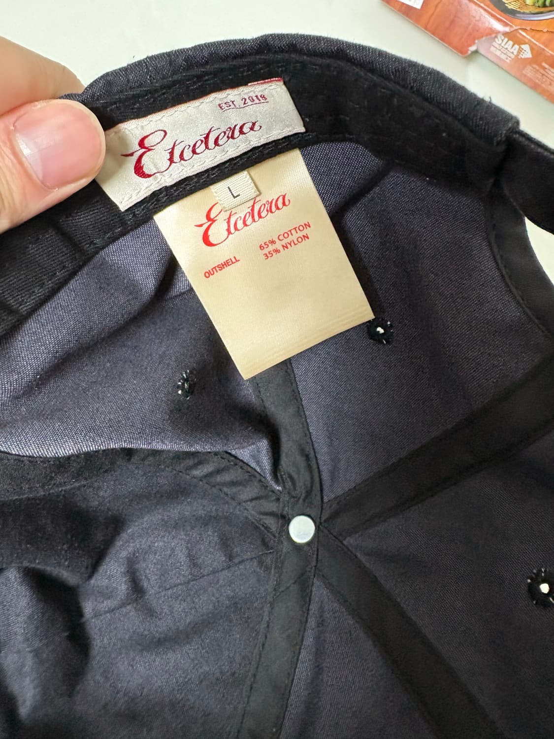 이티씨이 모자 상품이미지2