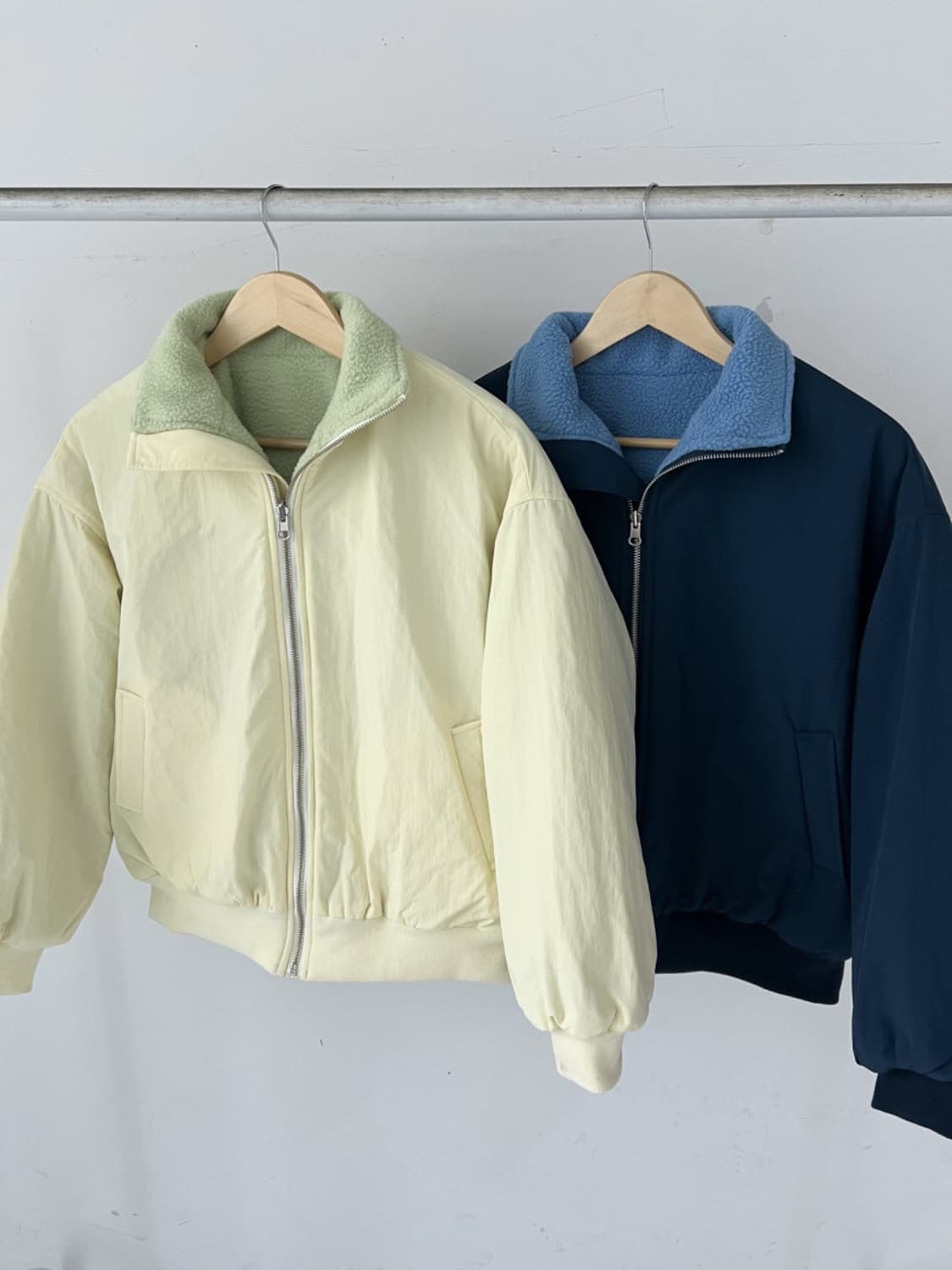 리버시블 플리스 점퍼 후리스 상품이미지8