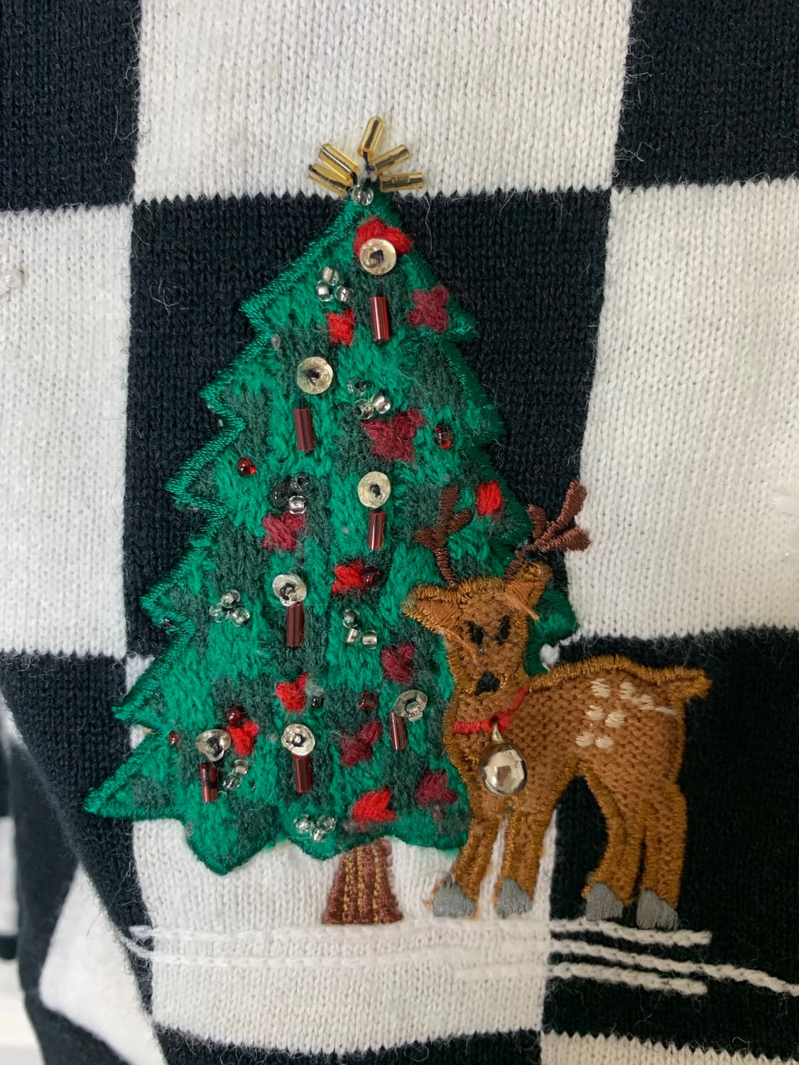 마리사 크리스티나 격자 무늬 가디건 상품이미지6