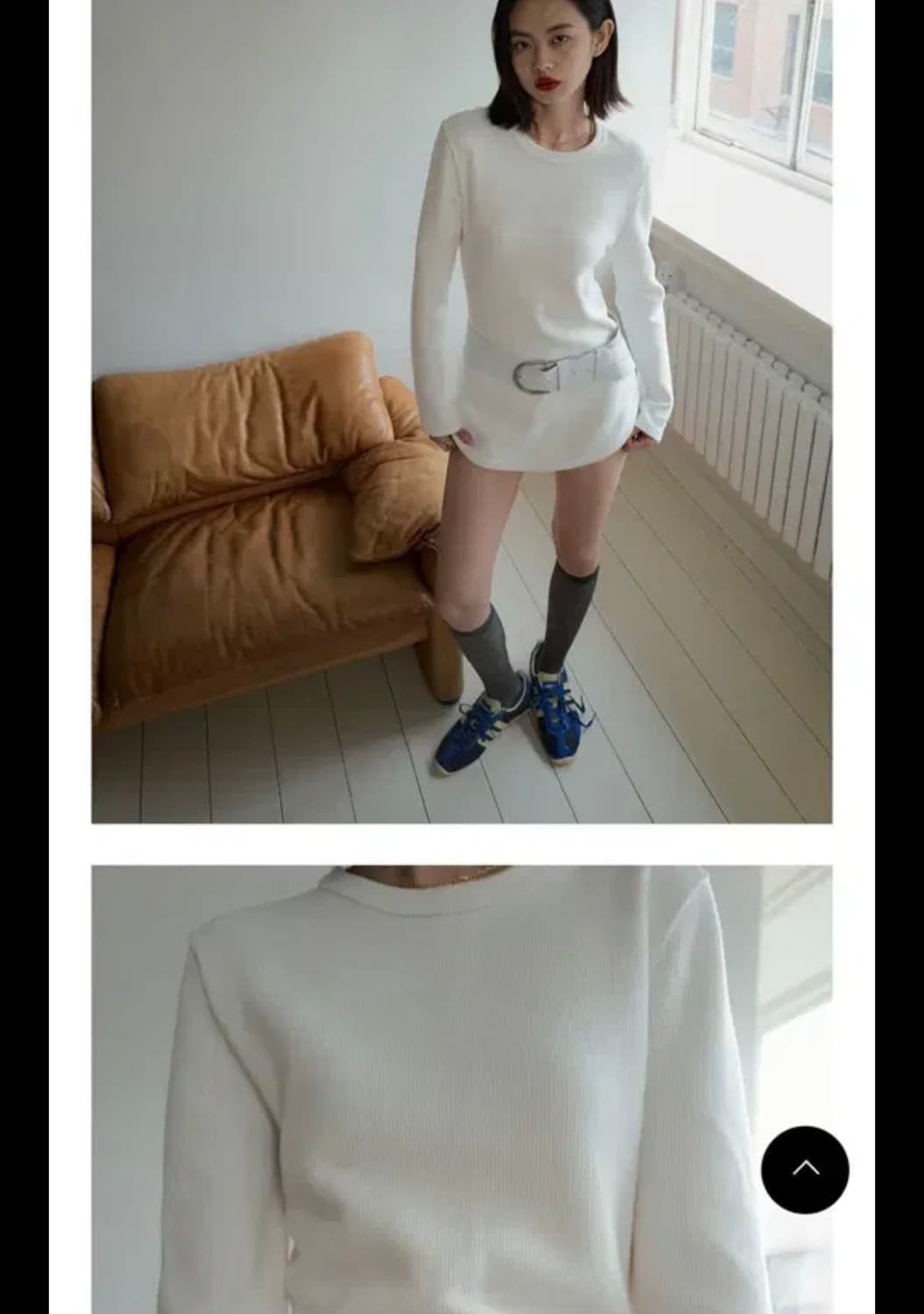 오버듀플레어 컷아웃 롱슬리브 상품이미지2