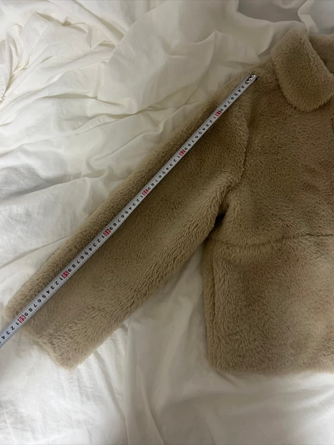 베이지 무스탕 상품이미지6