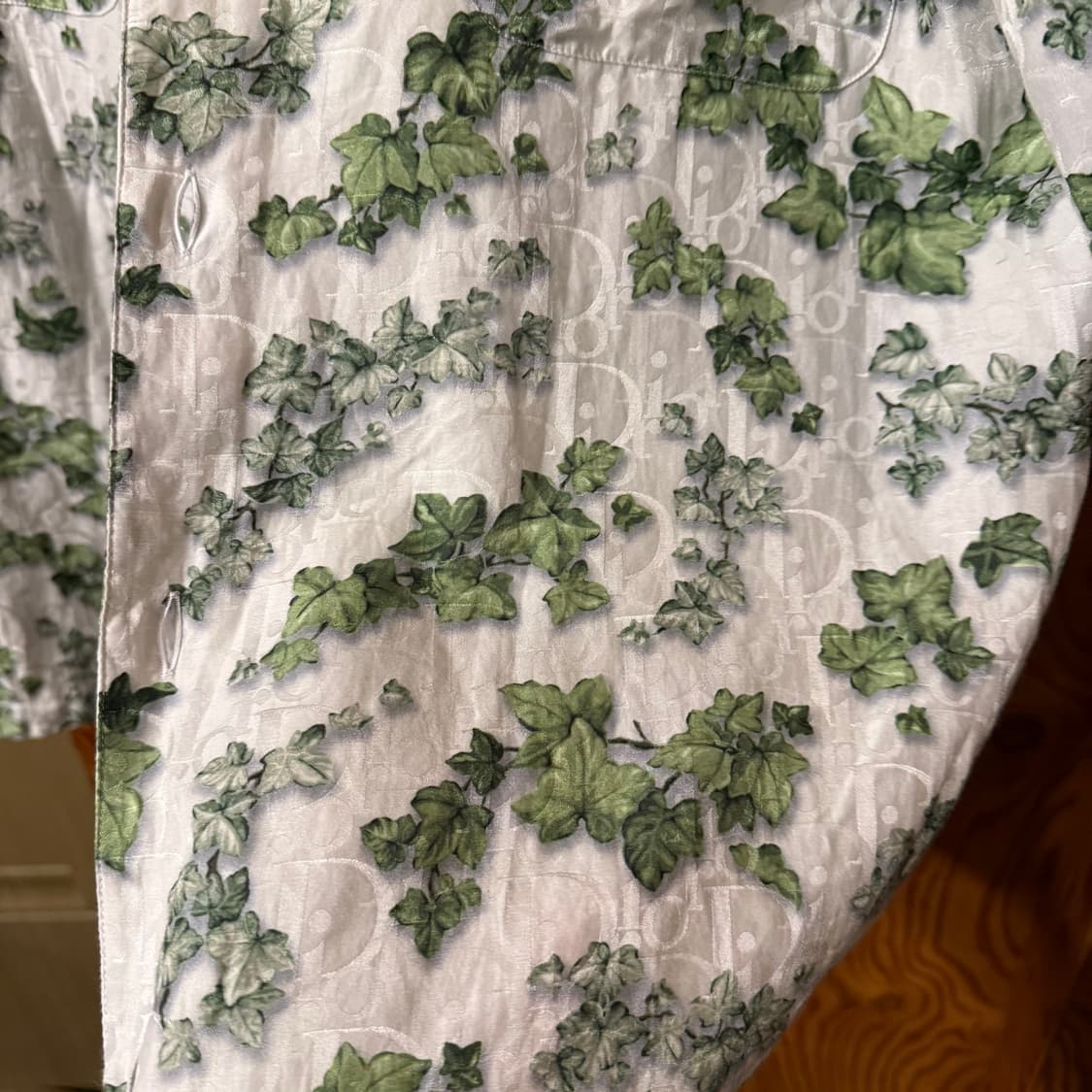 디올 x 데님 티어스 오블리크 하와이안 셔츠  상품이미지5