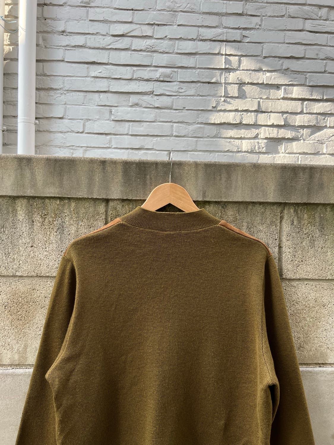 OLD EURO BURNY SUEDE LEATHER 빈티지가디건 상품이미지8