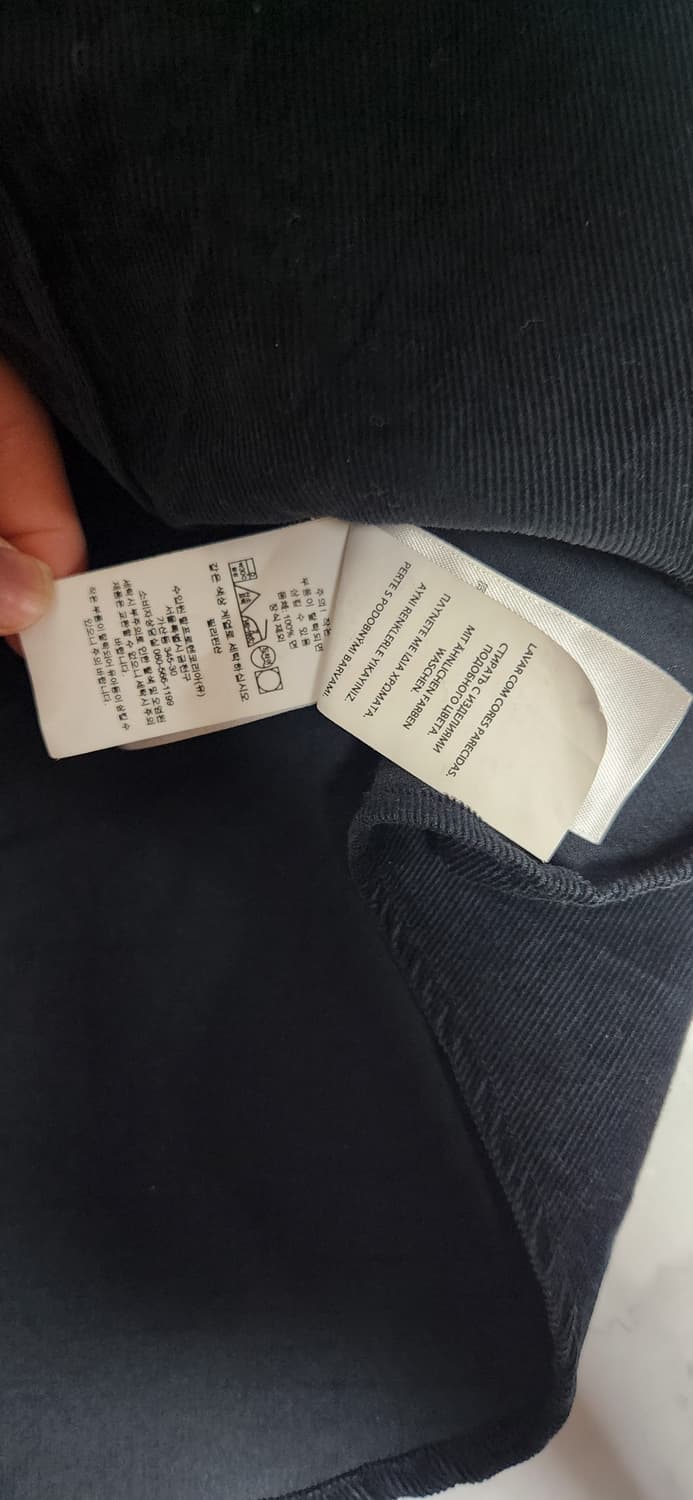 폴로 랄프로렌 블랙 코듀로이 셔츠 상품이미지6