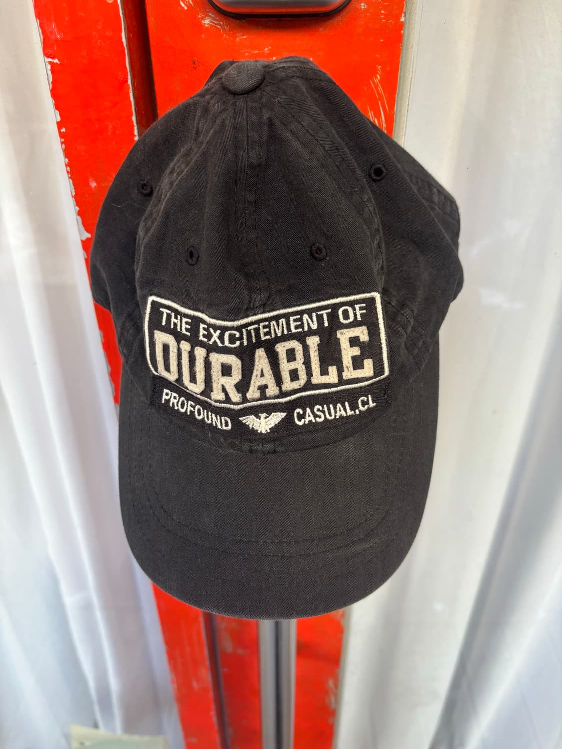 DURABLE 패치 빈티지 볼캡 상품이미지2