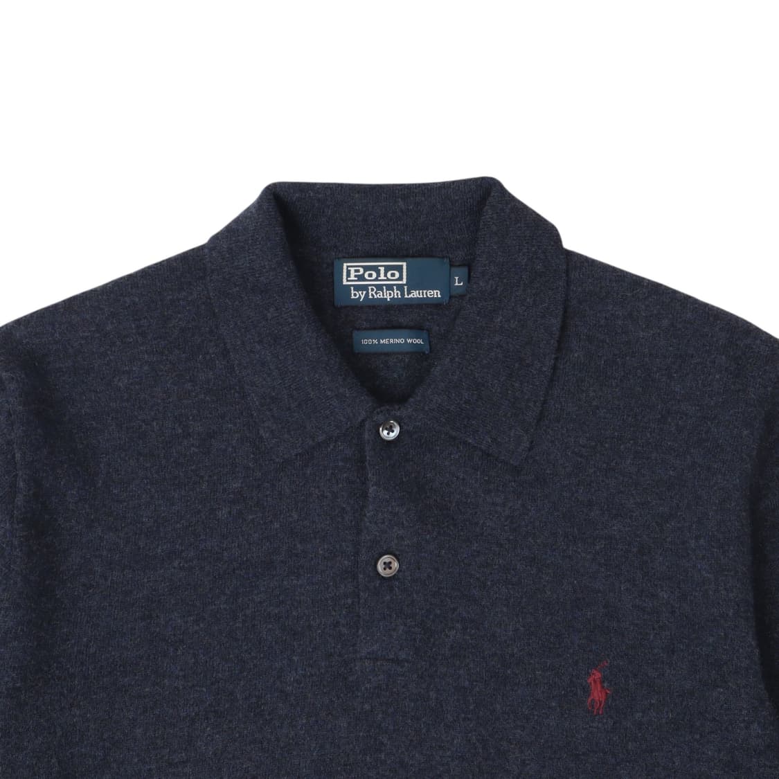폴로 랄프로렌 베이직포니 램스울 버튼업 니트 상품이미지2