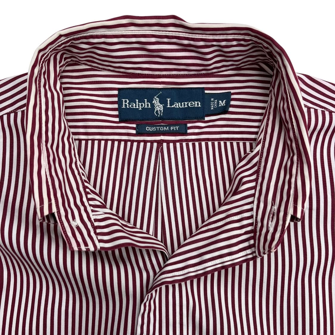 폴로 랄프로렌 블루포니 레드 스트라이프 셔츠 M 상품이미지6