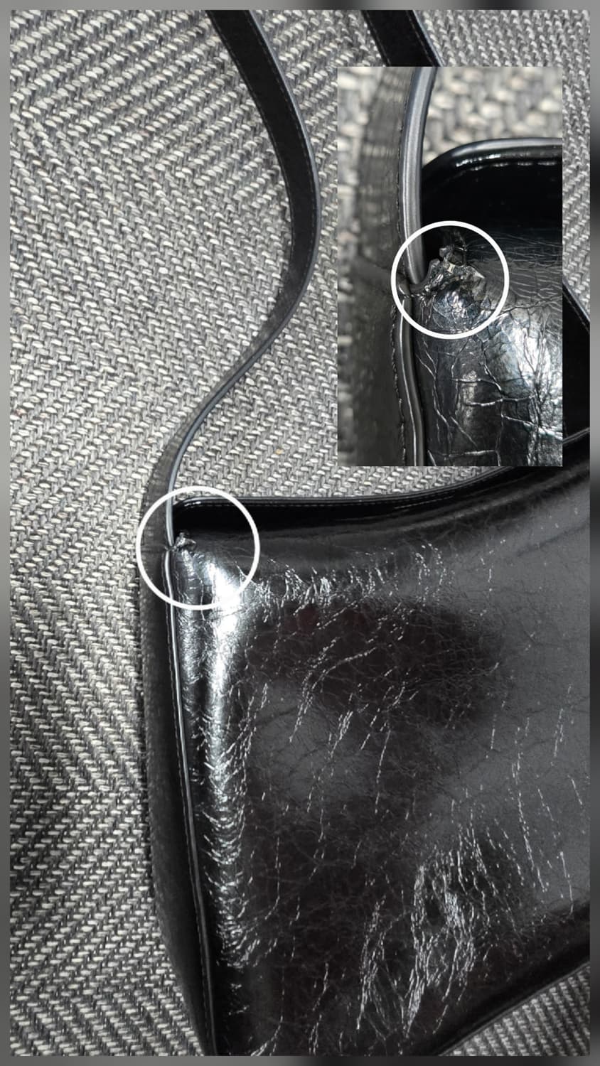 오스트카카 OSTKAKA 크누트 트라이앵글 숄더백 블랙 상품이미지9