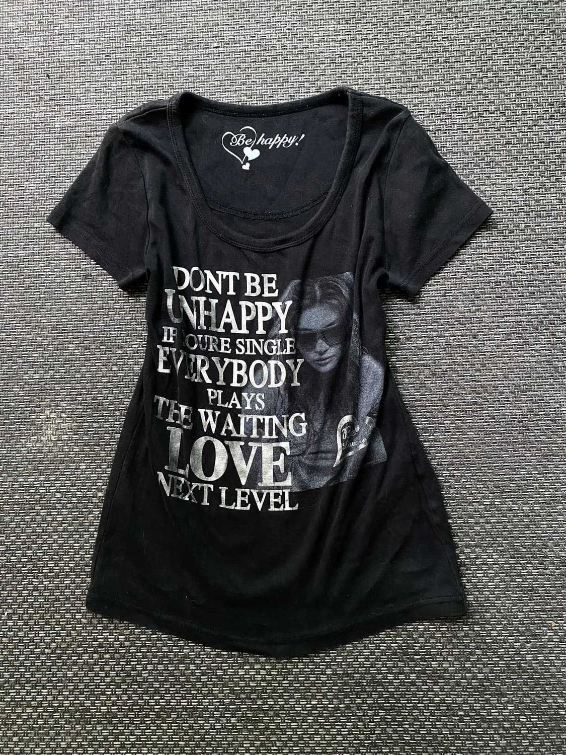 2000s Girl Print Slim Tee 상품이미지5