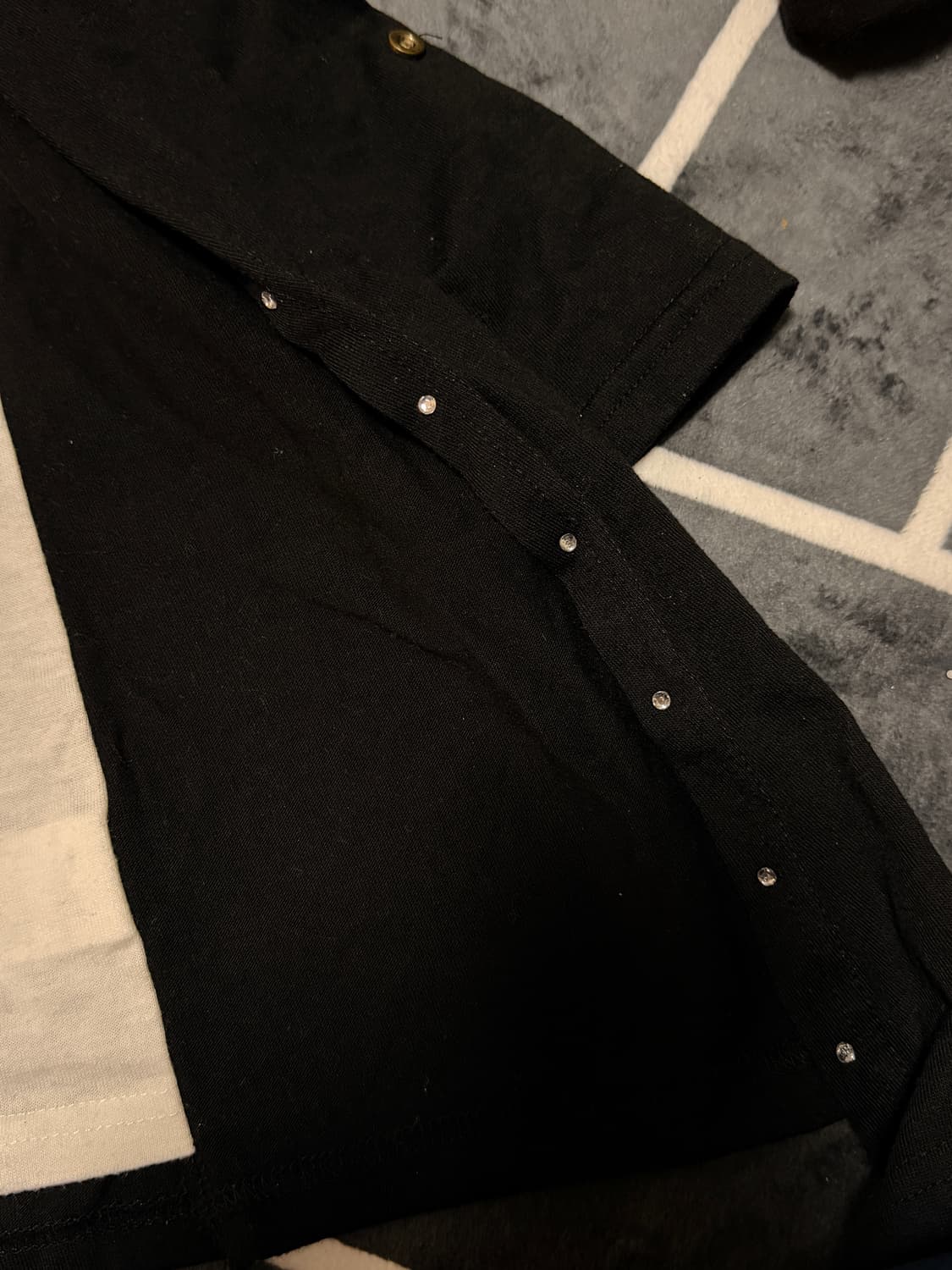 큐빈 큐빈티지 레이어드 펑크 슬리브  상품이미지3