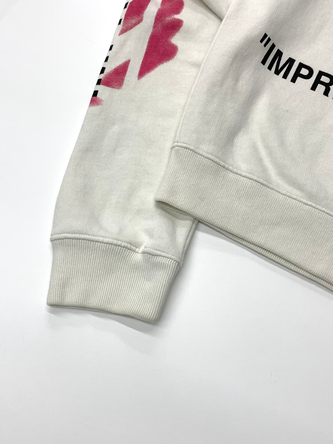 Off White 오프화이트 화이트 스탠실 애로우 맨투맨 상품이미지8