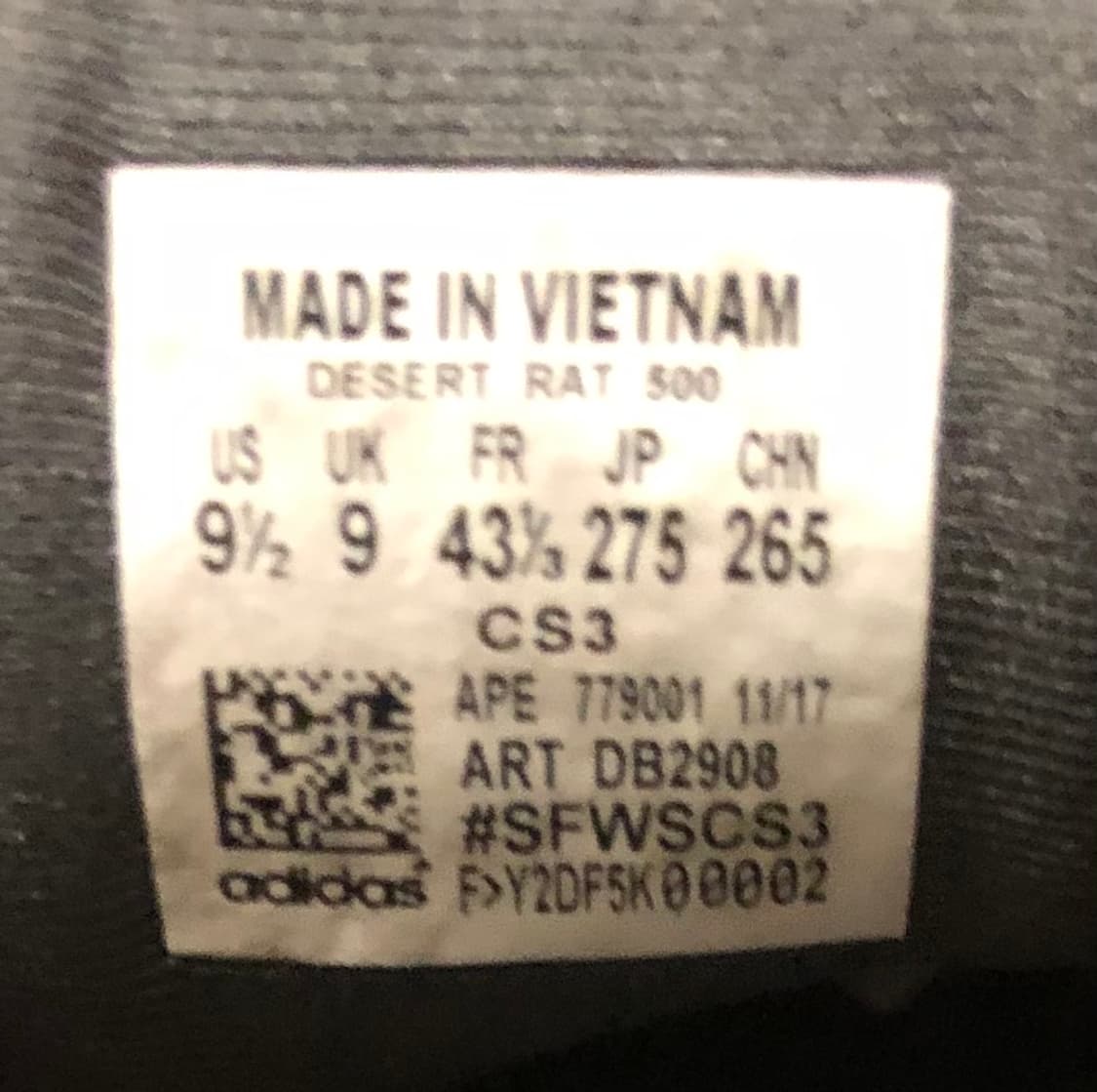 아디다스 이지 500 유틸리티 블랙 275 상품이미지7