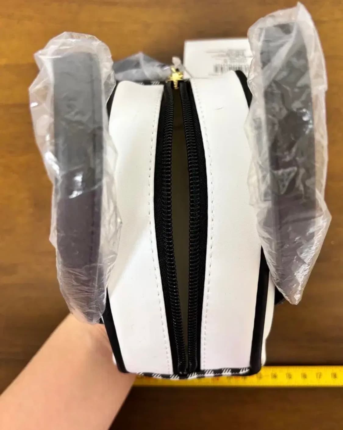 산리오 초코캣 네코모임 시리즈 미니 보스턴 파우치 가방 고양이 꼬리 지퍼 상품이미지4