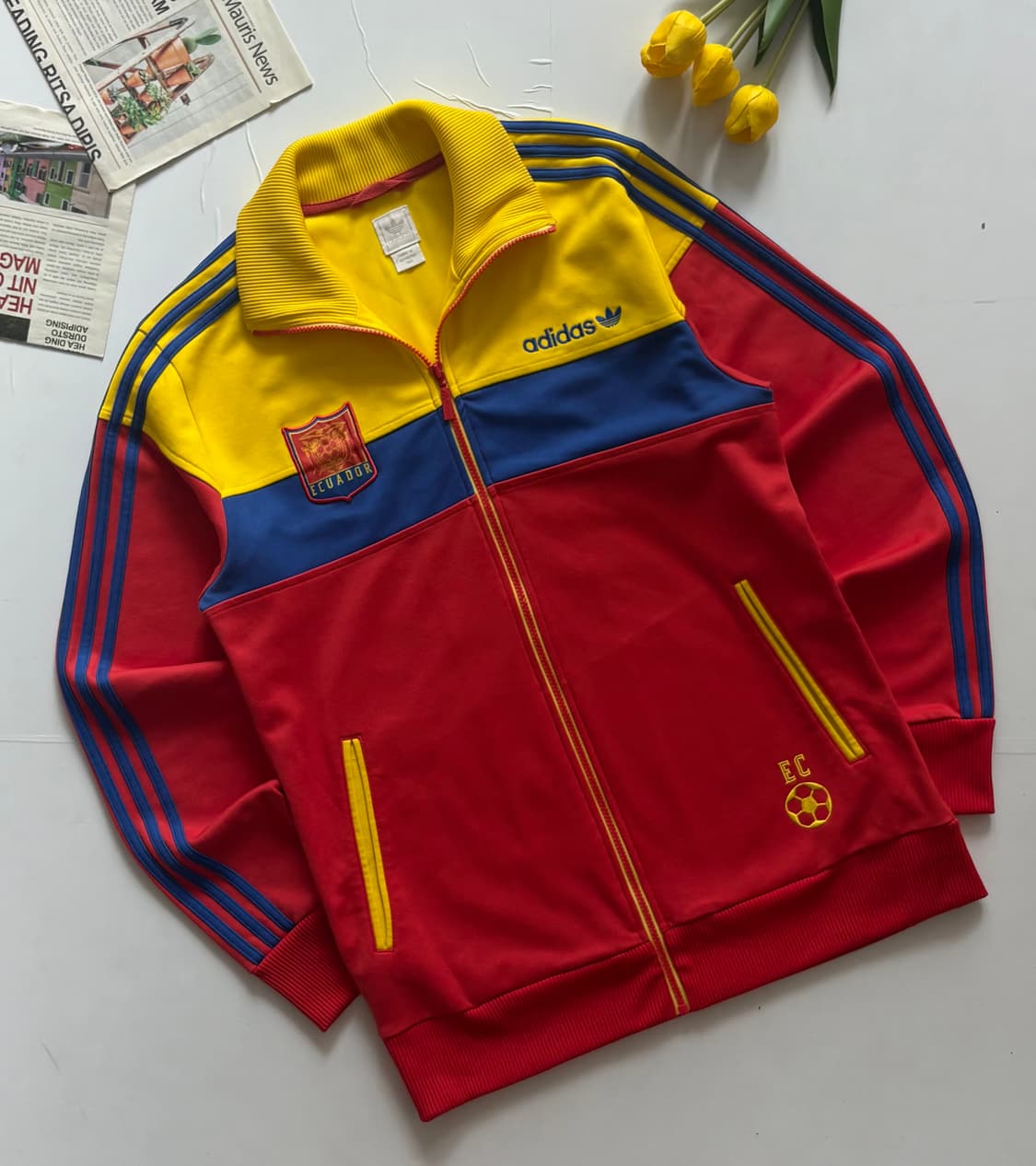 adidas 아디다스 에콰도르 국대 트랙탑 져지 상품이미지1