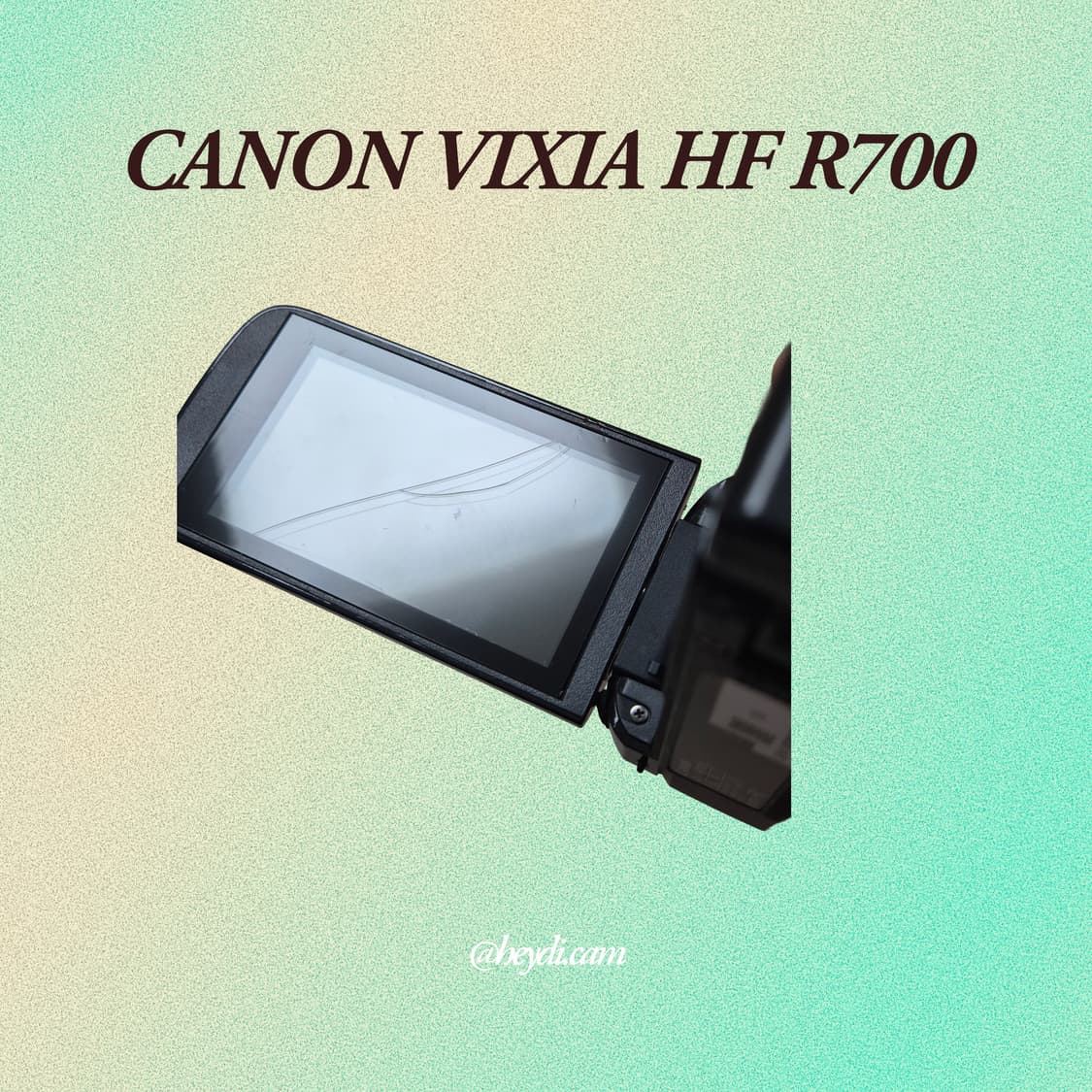캐논 빅시아 CANON VIXIA HF R700 매트블랙 상품이미지4