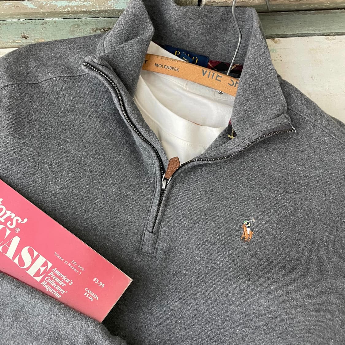 폴로 집업 맨투맨 상품이미지1