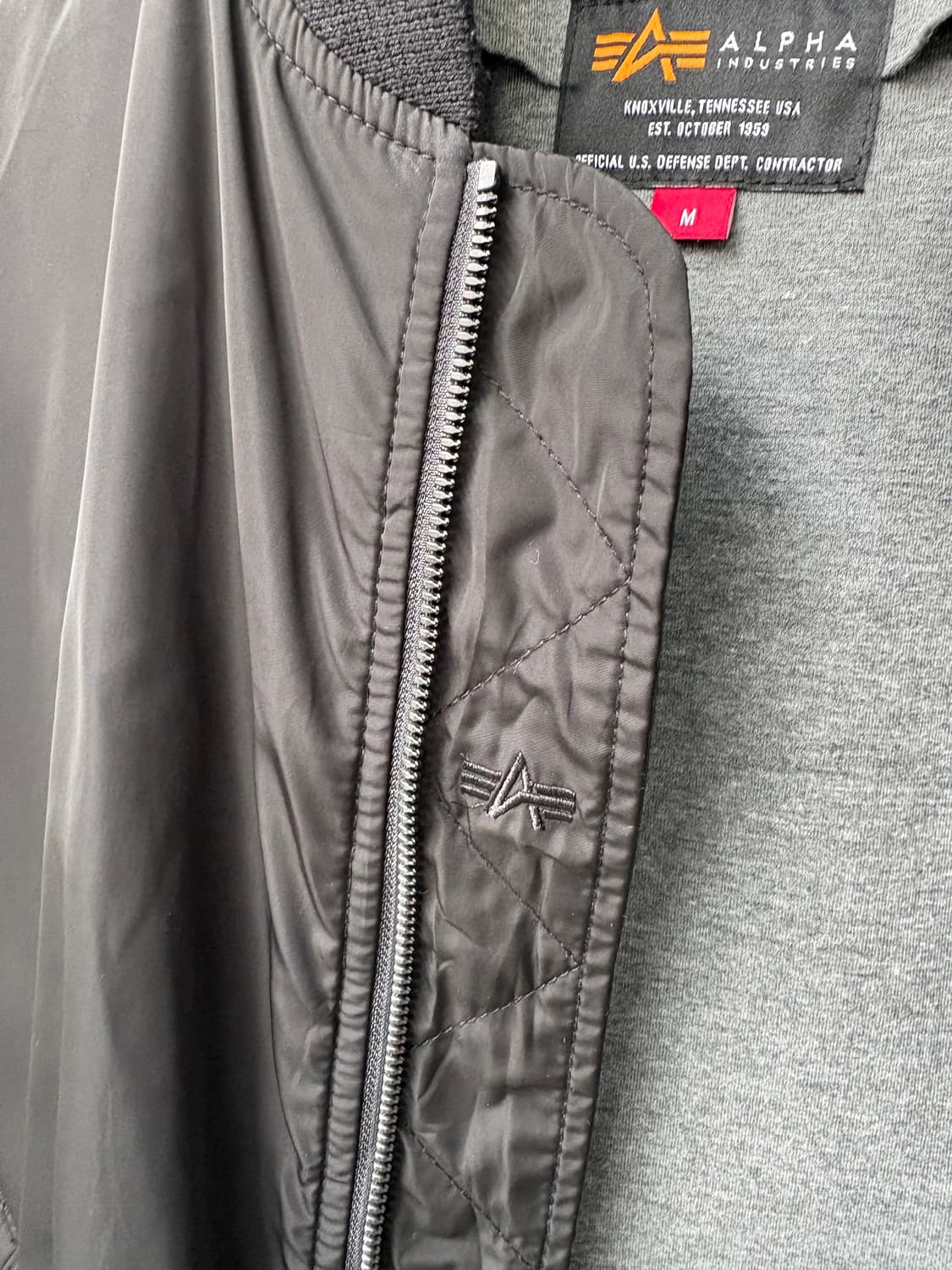 알파 MA-1 항공 플라이트 자켓 상품이미지6