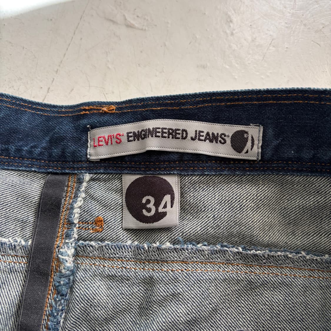 00s 리바이스 엔지니어드진 빈티지 데님팬츠 34x32 상품이미지5