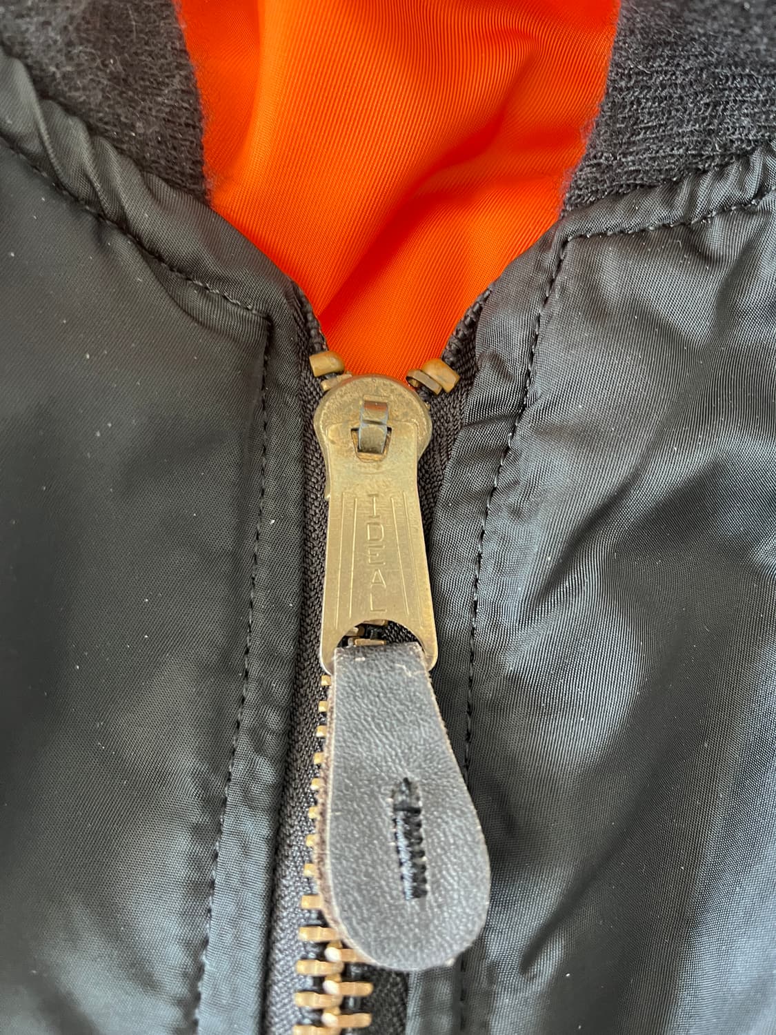 80s 알파 ma-1 블랙 M made in USA   상품이미지2
