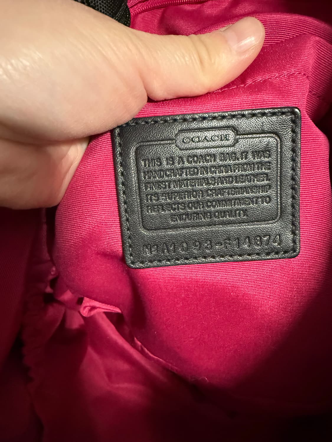 코치정품가방거의새거 상품이미지5