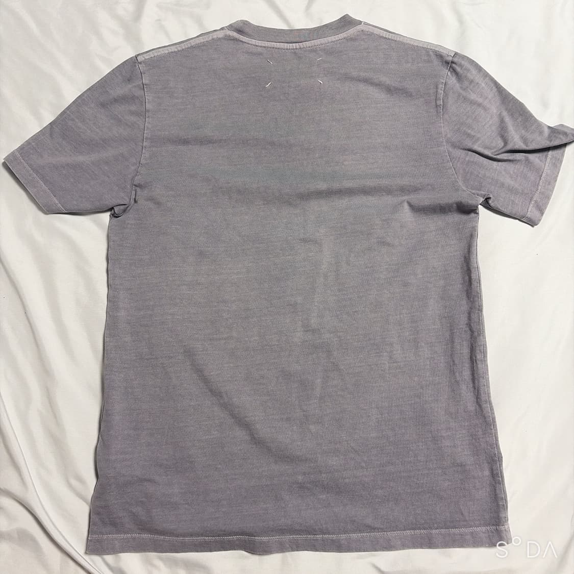 마르지엘라 그레이 백스티치 반팔 티셔츠 상품이미지2