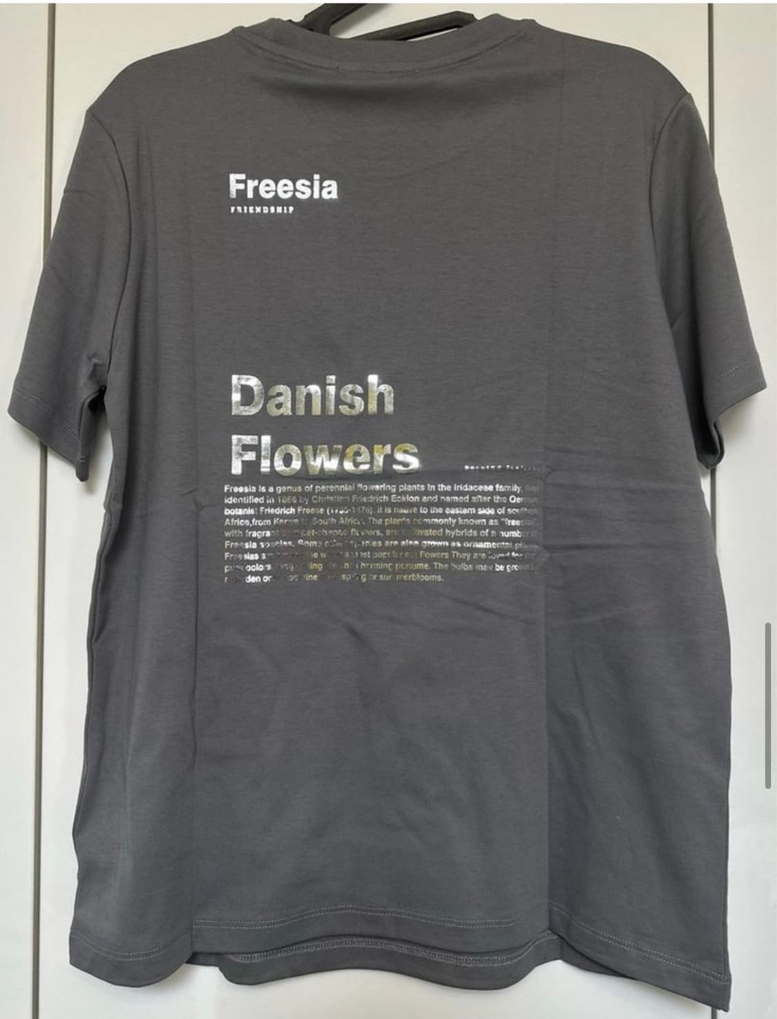 막스마라 플라워 랭귀지 티셔츠 그레이정품 상품이미지6
