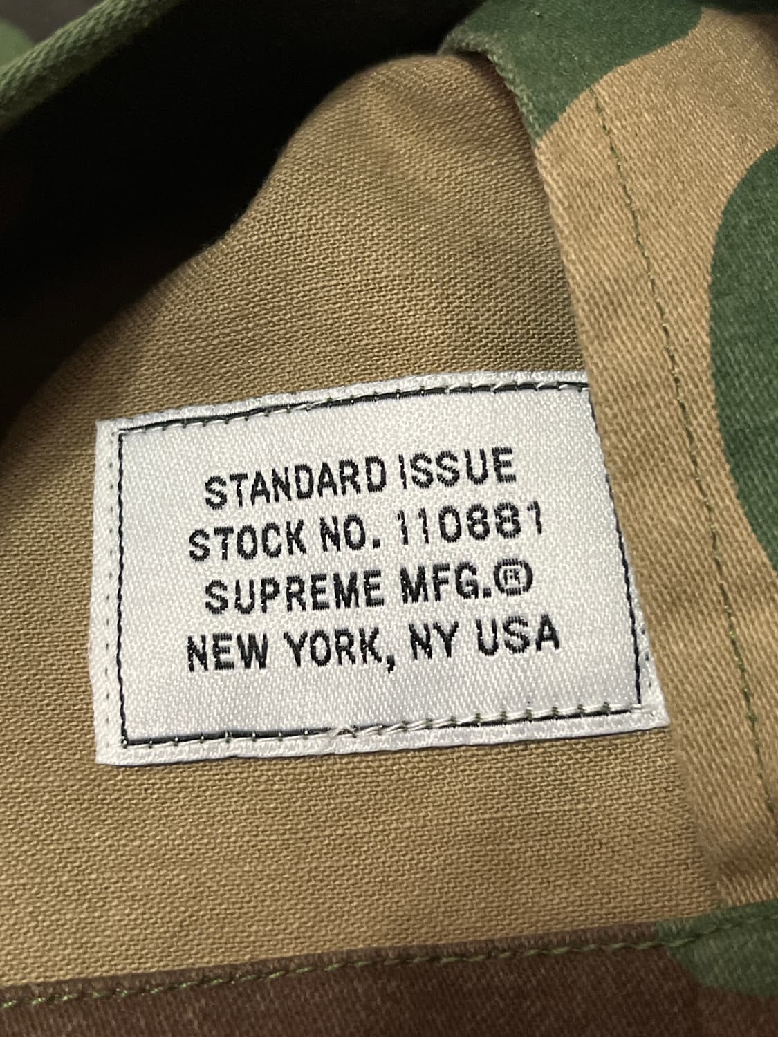 2013’s supreme Military Nam camo shirt 상품이미지5