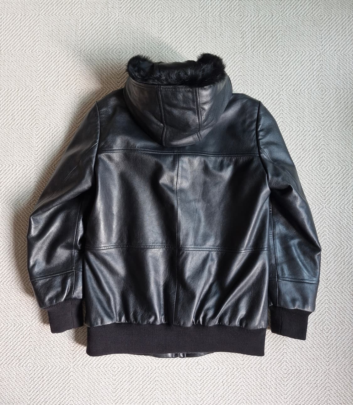 톰보이 램스킨 후드 자켓 91 상품이미지2