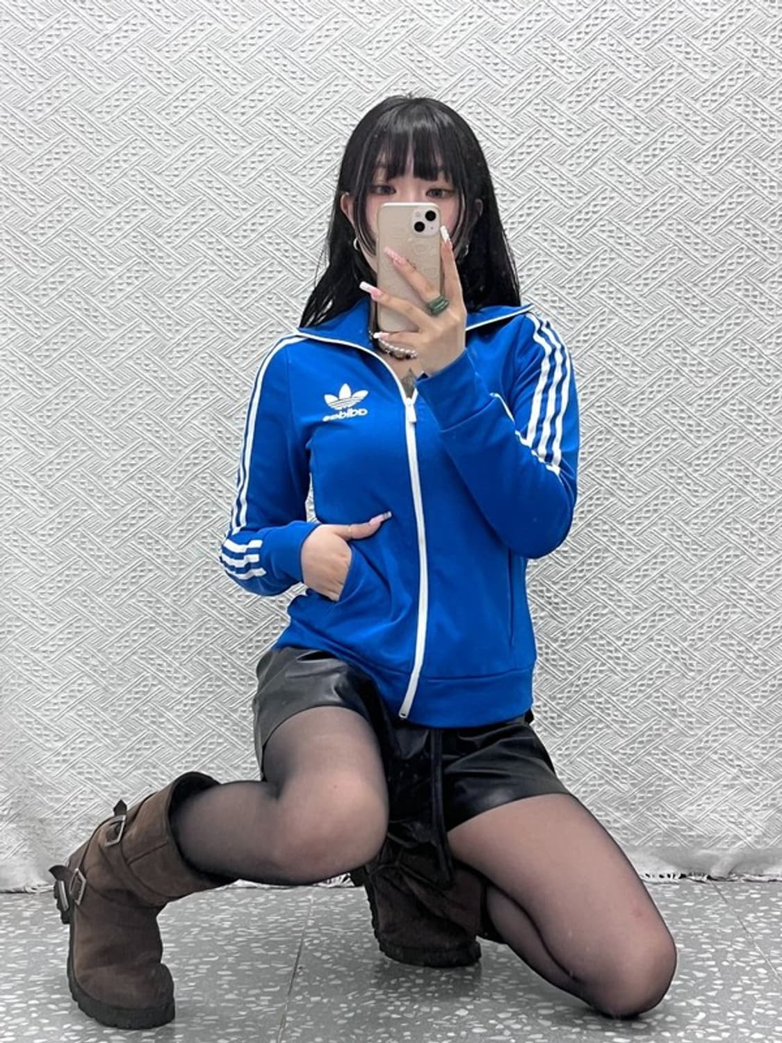 아디다스 올드스쿨 레트로 Y2K 유로파 져지 집업 90 C12270 상품이미지1