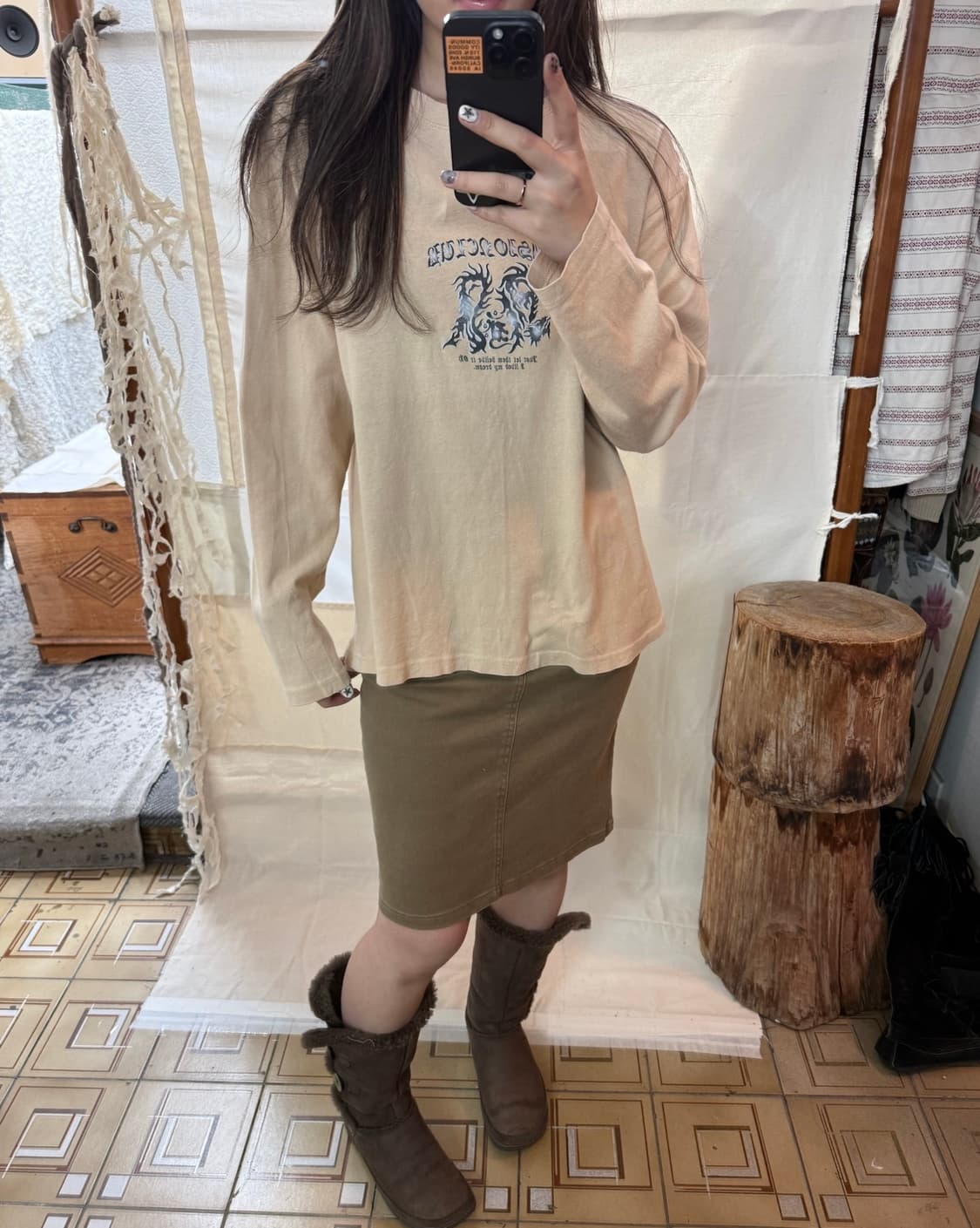 rerizzo 빈티지 긴팔 L 상품이미지1