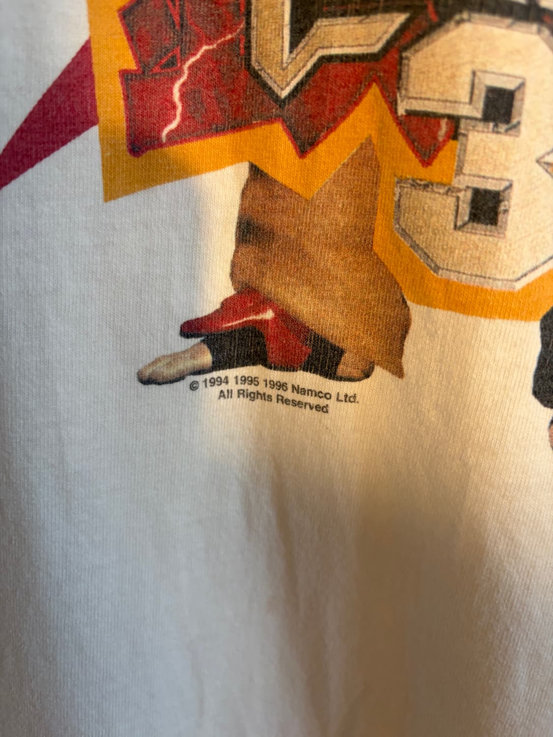 1996 NAMCO Tekken 3 Promo Tee  상품이미지3