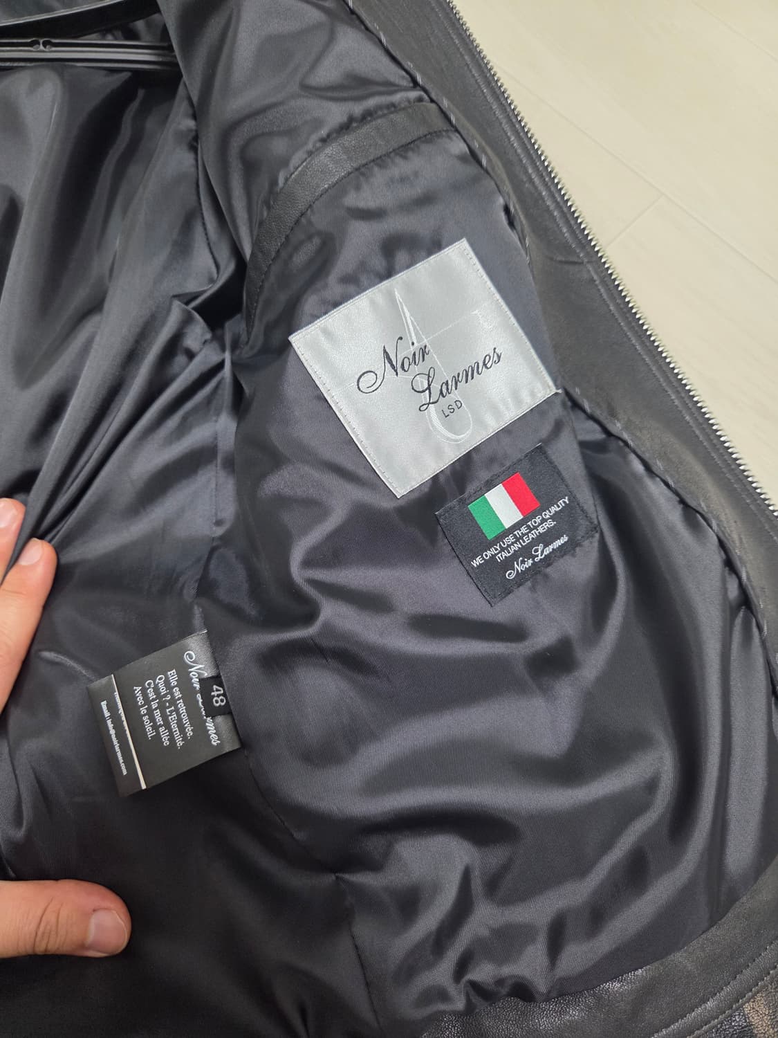 느와르라르메스 new standard leather jacket#2 상품이미지3